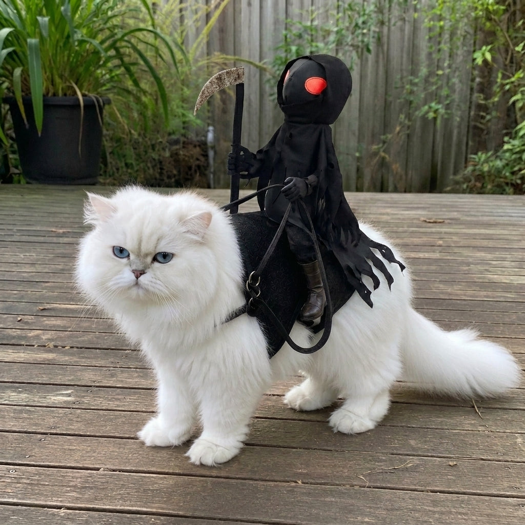 The Headless Horseman Rider Pet Costume