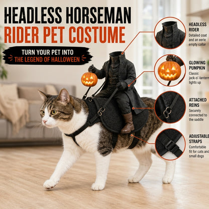 The Headless Horseman Rider Pet Costume