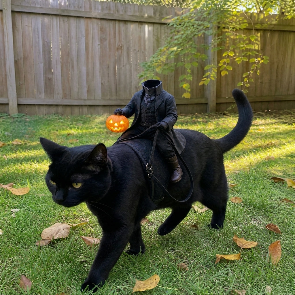 The Headless Horseman Rider Pet Costume